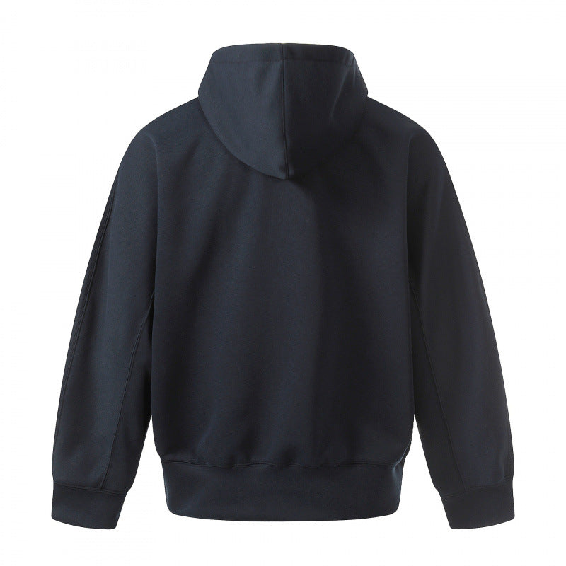Boxig hoodie herr med förstärkt dragkedjeslå