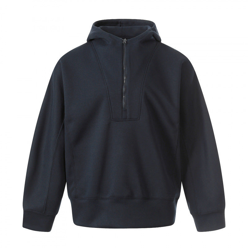 Boxig hoodie herr med förstärkt dragkedjeslå