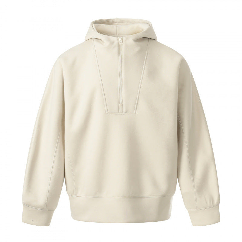 Boxig hoodie herr med förstärkt dragkedjeslå